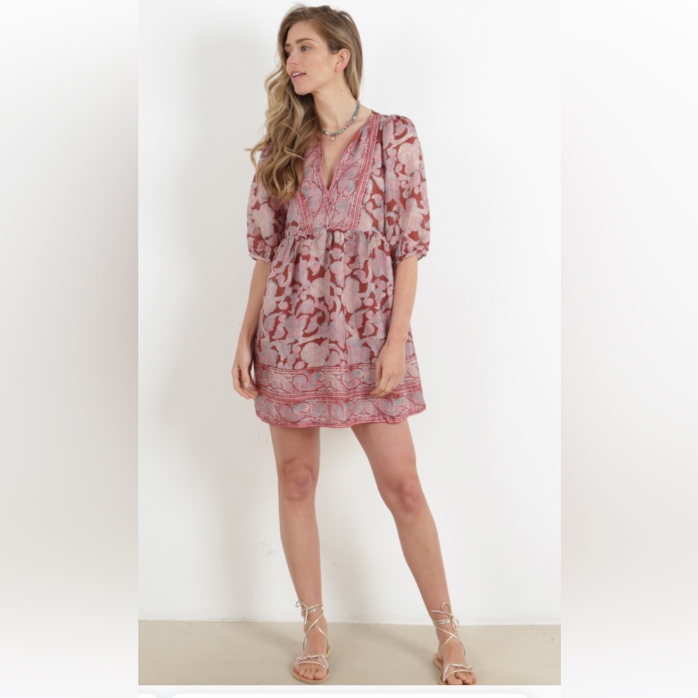 Bash Dress Iris - silk 100% - Size M or 2